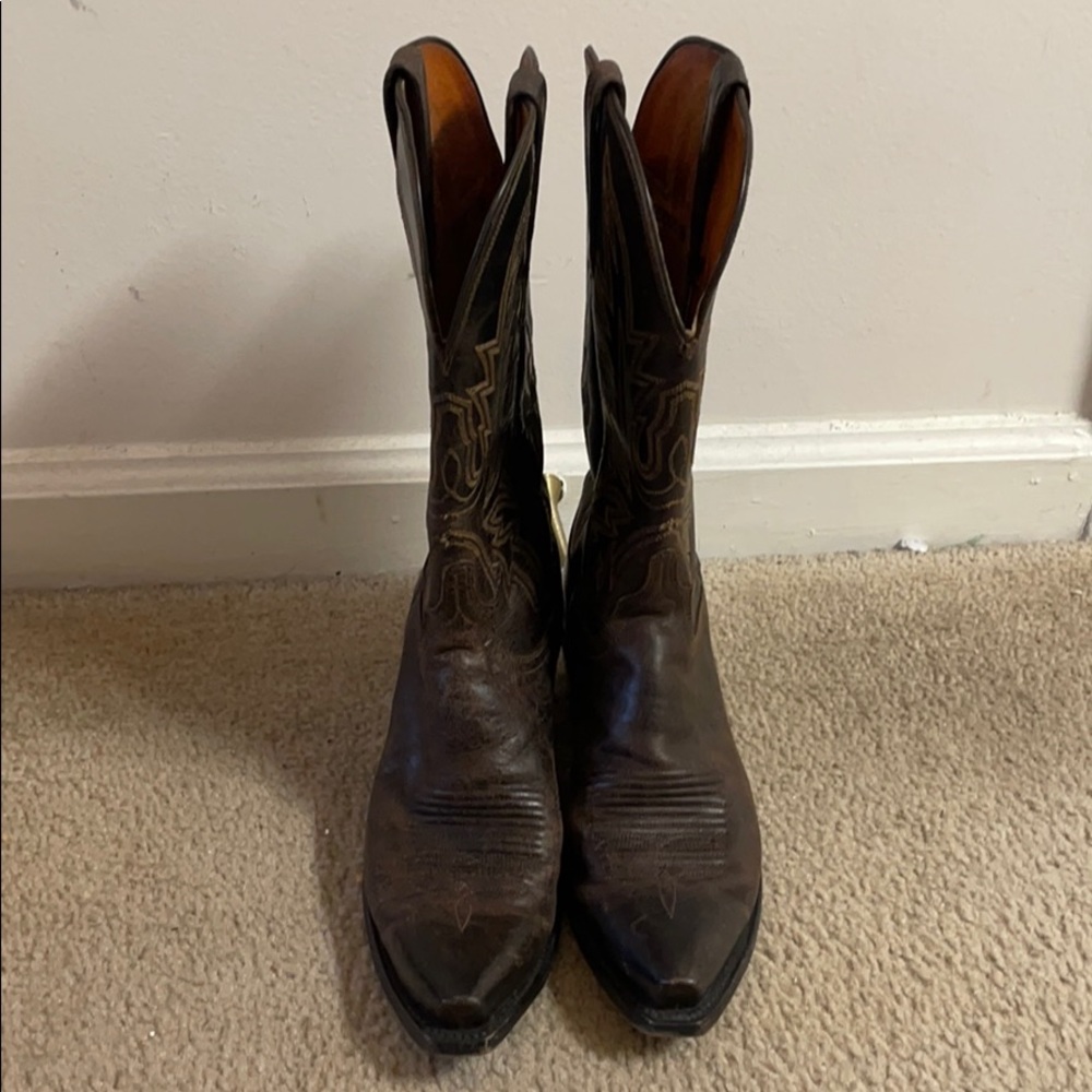 Women’s 1883 Lucchese dark brown boots size 7